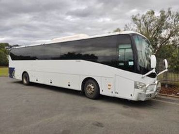 A Quarter View of a Bus