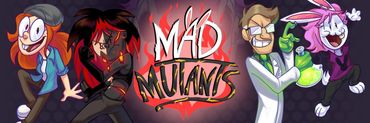 Artwork commissioned for web series "Mad Mutants" created by Jon Lopez.