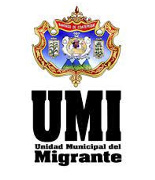 Logo de la Unidad Municipal del Migrante que la empresa dirige de forma Ad honorem