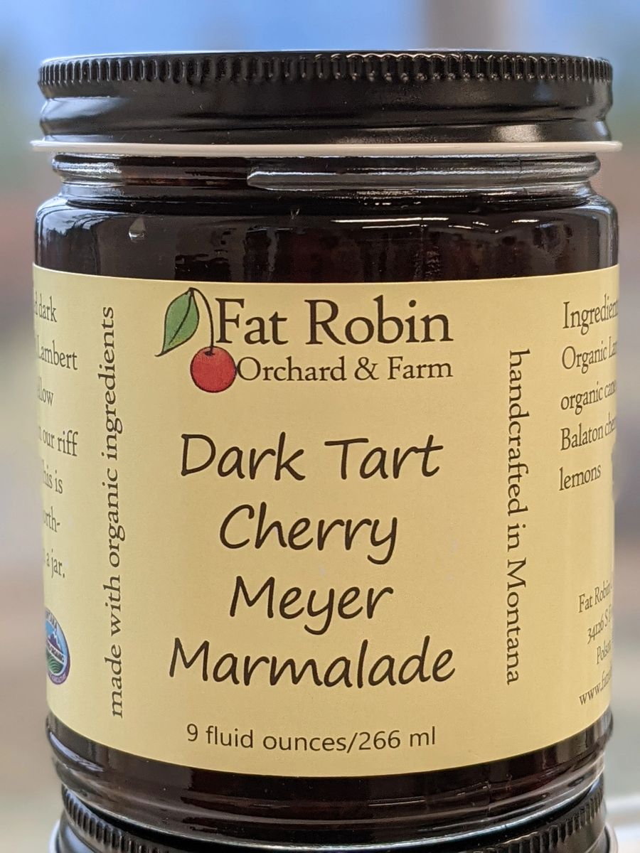 Dark Tart Meyer Marmalade (Red) 9 oz.