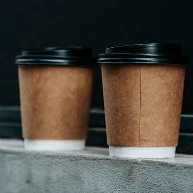 Two coffee cups