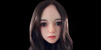 black, long hair Wig for a sex doll