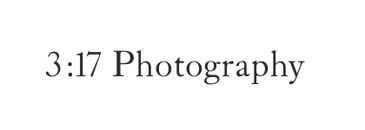 3:17 photography logo