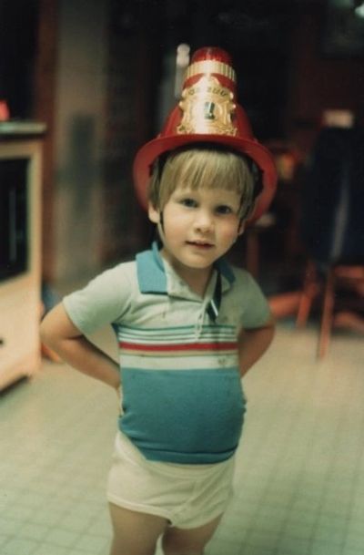 Kris as a kid ca. 1983.