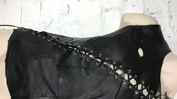 Custom Punk Top PUNKuture Leather Sydney