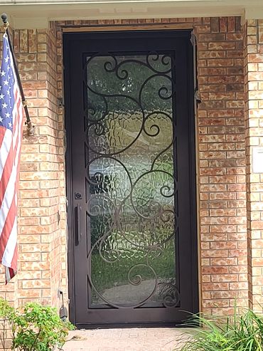 Wrought Iron Door