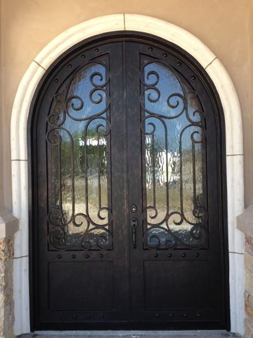 Wrought Iron Doors