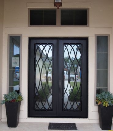 Wrought Iron Doors for a residential property