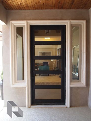 Contemporary door for a house