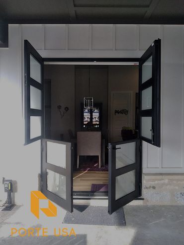 Black Double Dutch Door by Porte USA