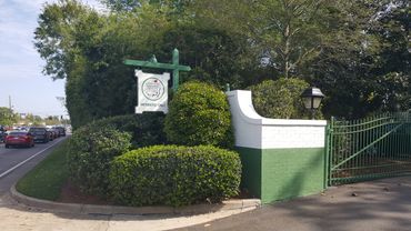 Augusta National - The Only sign on Washington St