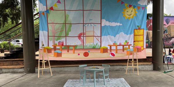 Set for the book preview at the 2025 Woodinville Summer Family Day event, June 28th 2025.