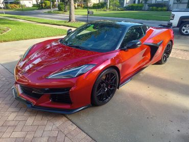 Corvette monthly car detailing maintenance 