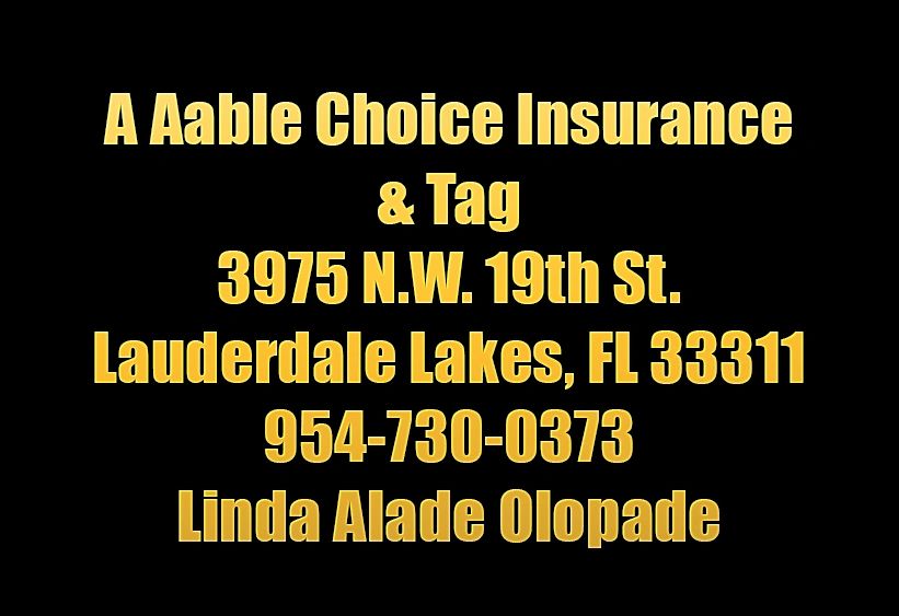 WE DESIGN INNOVATIVE DIGITAL ADVERTISING & MARKETING
AAable  Choice Insurance
954-730-0373