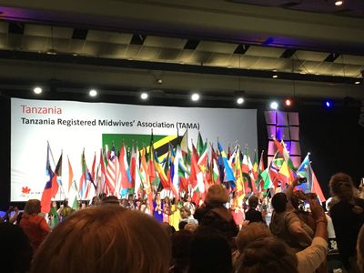 International Confederation of Midwives in Toronto, 2017