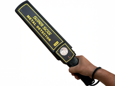 superscan hand held metal detector zorba