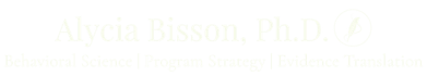 Alycia Bisson, Ph.D.