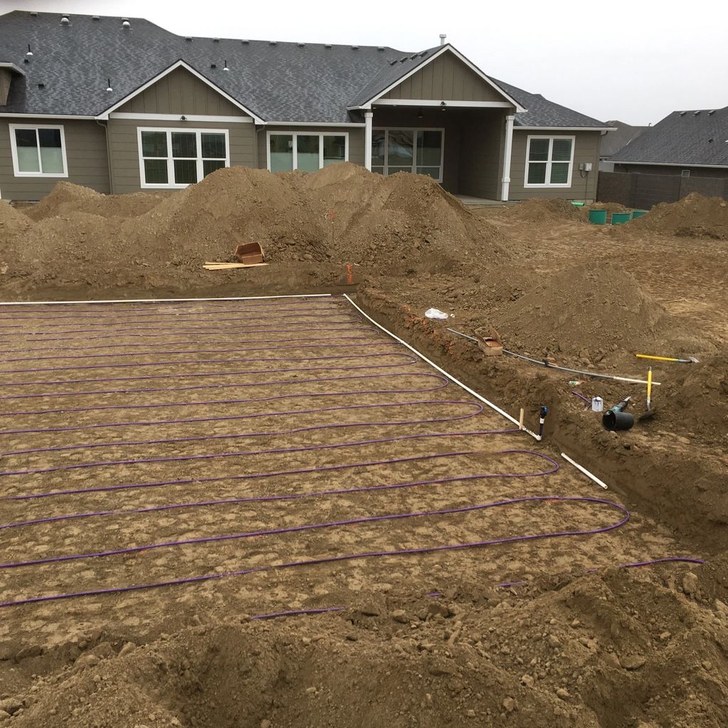 NEW SUB SURFACE DRIP SEPTIC SYSTEM, DRIP SYSTEM ALLOWS FOR SMALLER FOOTPRINT. KENNEWICK, WA