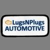 Logo of LugsNPlugs Automotive company.