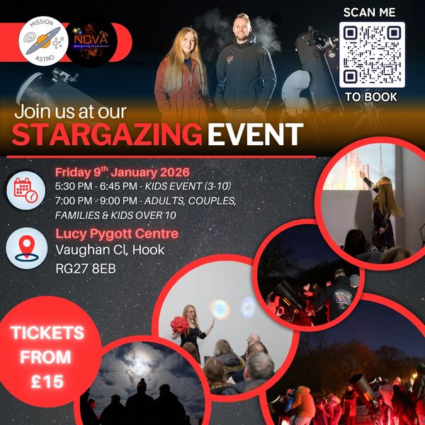 Stargazing event in Hampshire