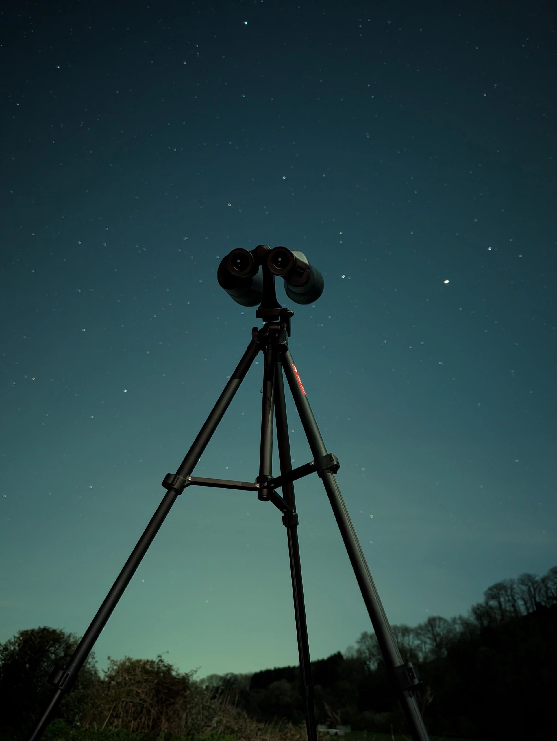 Binoculars that NOVA uses on their stargazing experiences