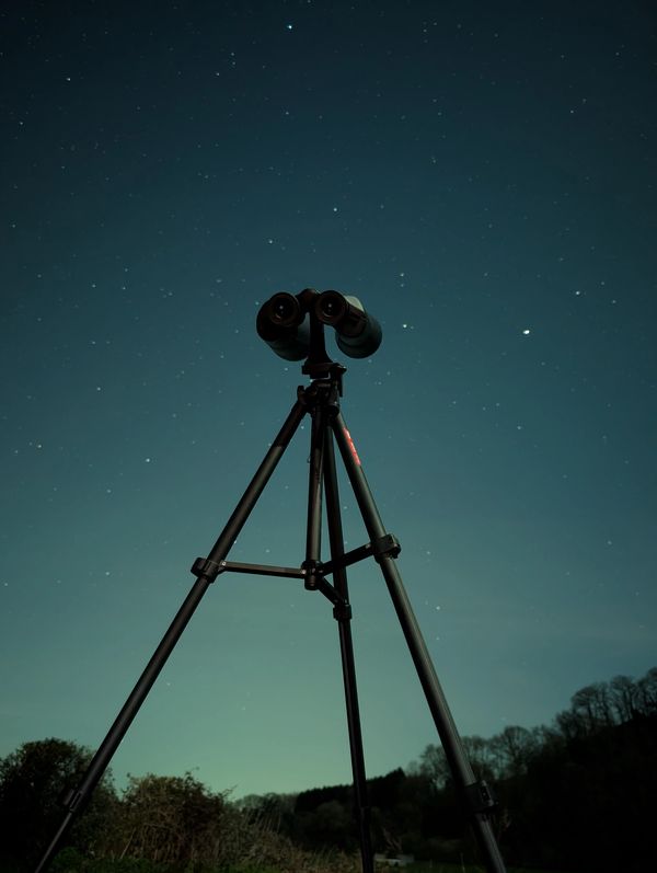 Binoculars that NOVA uses on their stargazing experiences