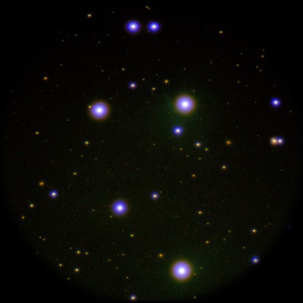 Part of the Pleaides Star Cluster (Seven Sisters)