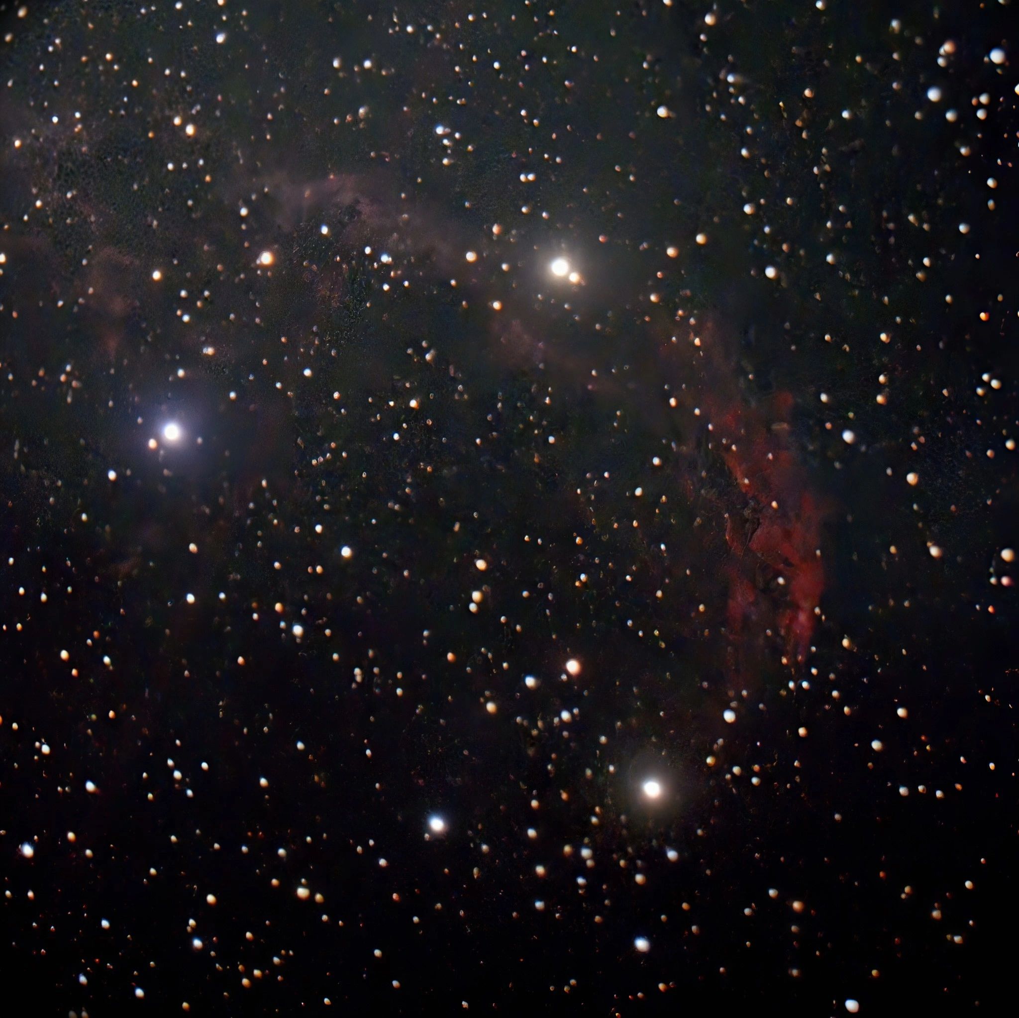 Crescent Nebula as seen through a Pegasus Smart Eye
