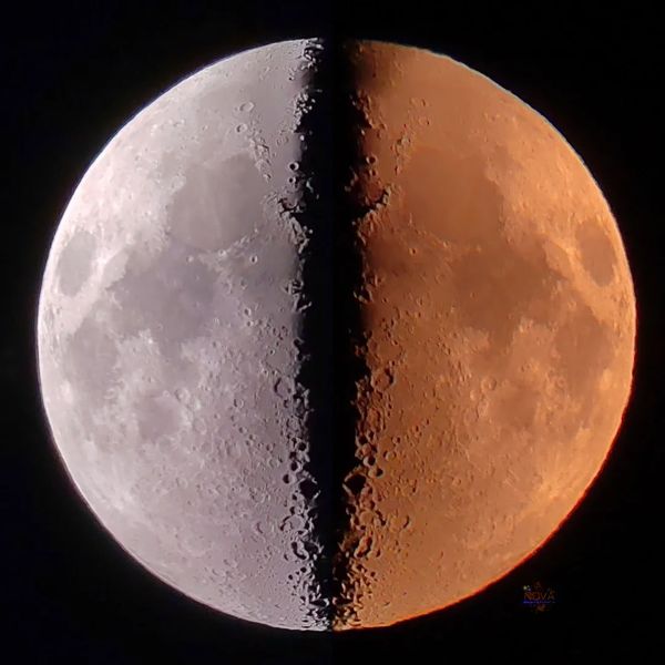 First quarter moon
