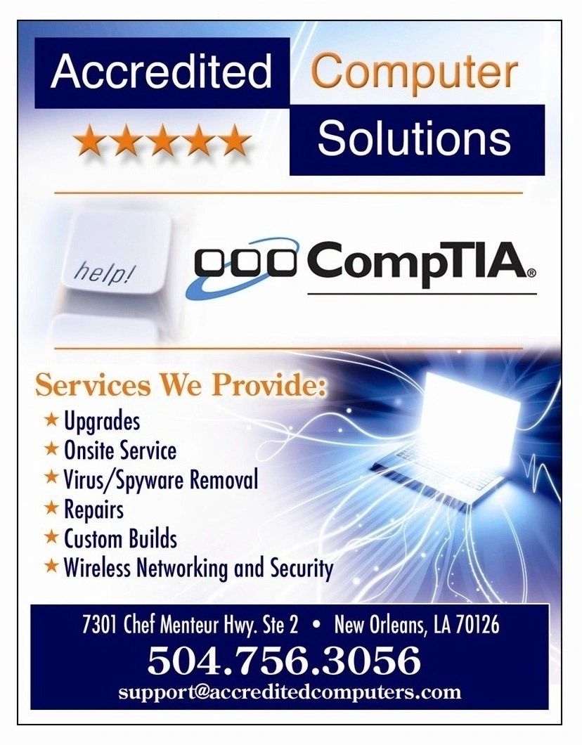 Computer Repair Service - Accredited Computer Solutions