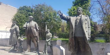 Communist tour in Tirana 