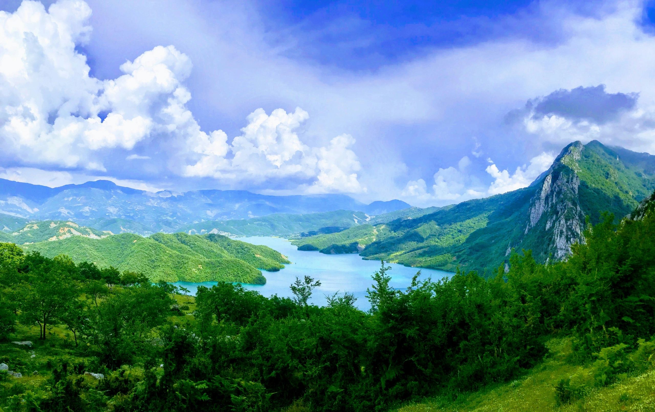 Day trip from Tirana to Bovilla Lake, Albania,  #BovillaLake #TiranaDayTrip #AlbaniaTravel