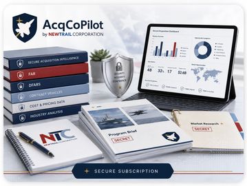 Workspace with business reports, a tablet showing data, and secure subscription.
