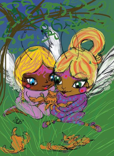 kitten fairies from Energy Coach Machi Resources page 