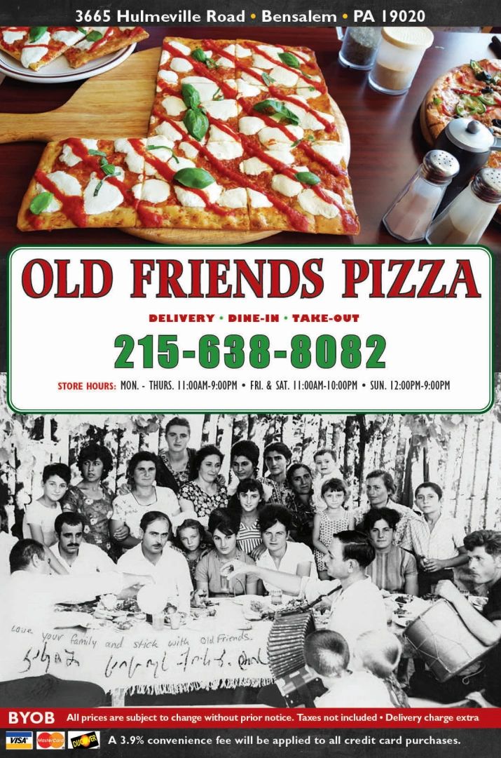 OLD FRIENDS PIZZA - 73 Photos & 84 Reviews - 3665 Hulmeville Rd
