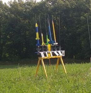 4-H rocket launch at Warstler Farm