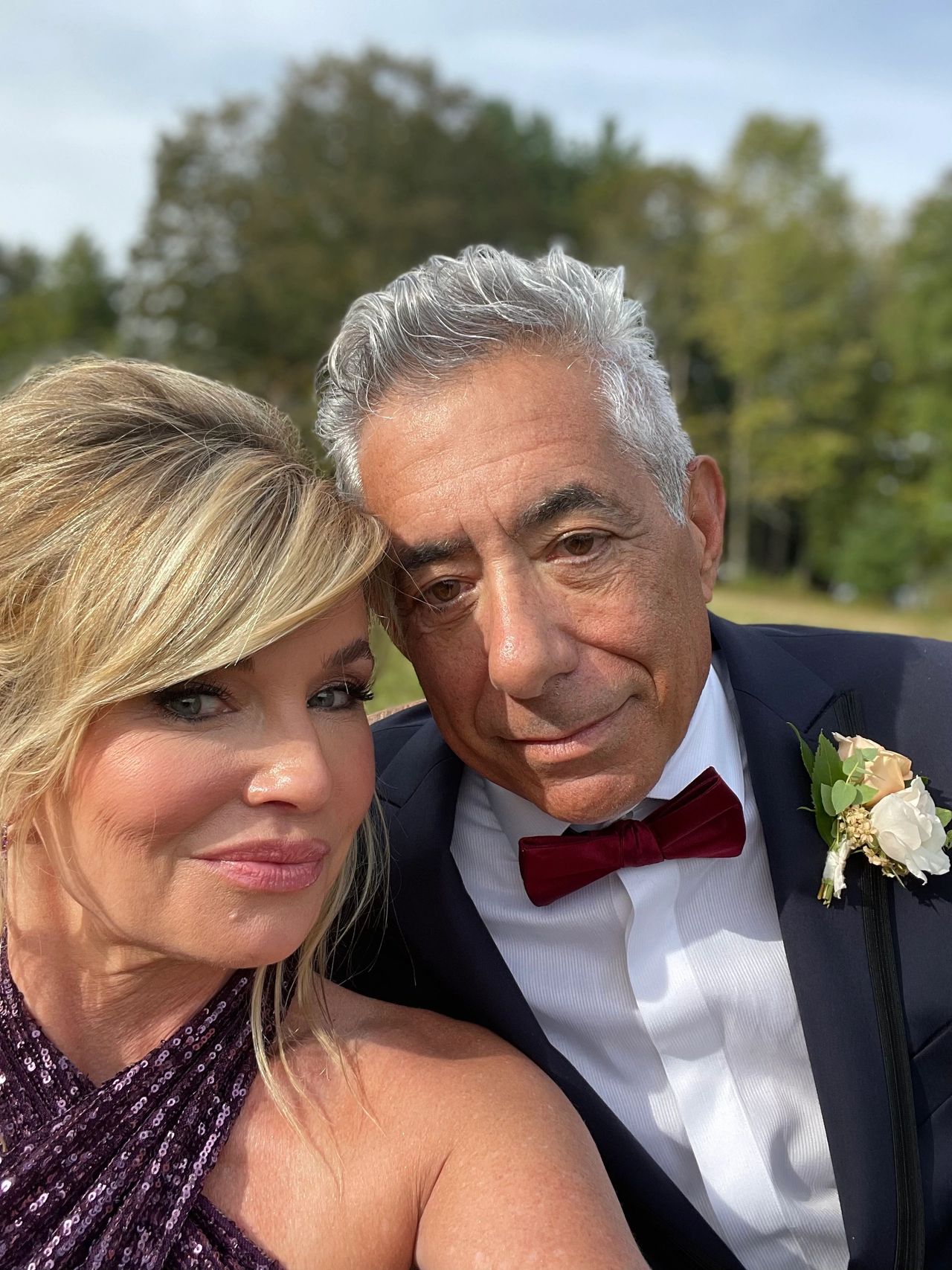 Nadine & John Macaluso, current husband of 22 years Nadine & John Macaluso, current husband of 22 years