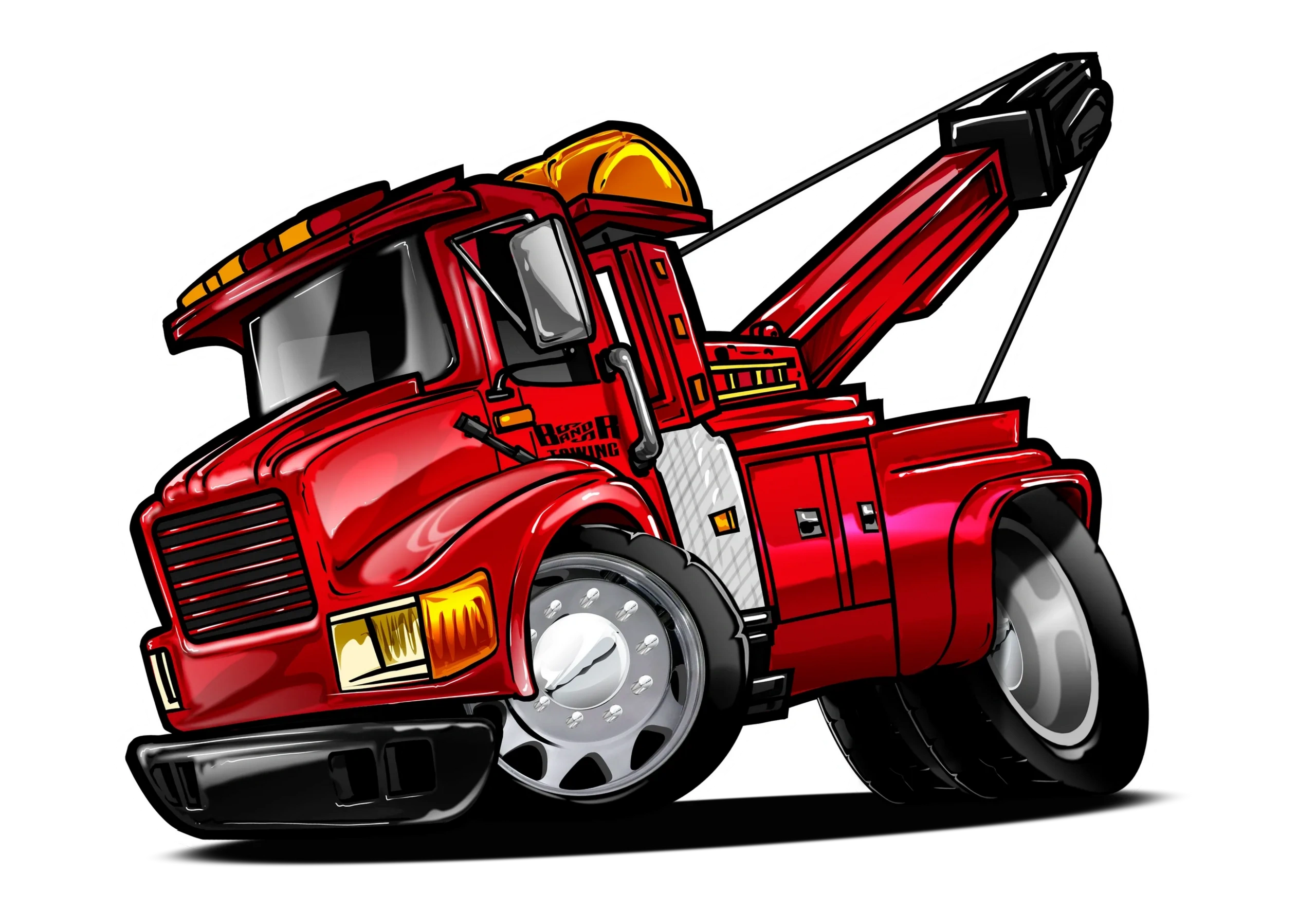 B&R Towing logo