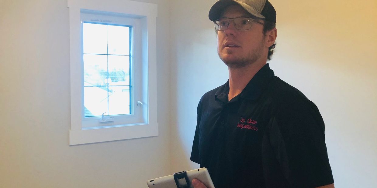 Home inspector takes pride in his work!