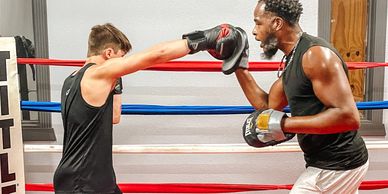 boxing training at genes fitness center