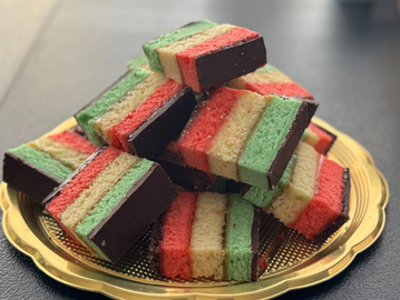 Famous Italian Rainbow Cookies!
