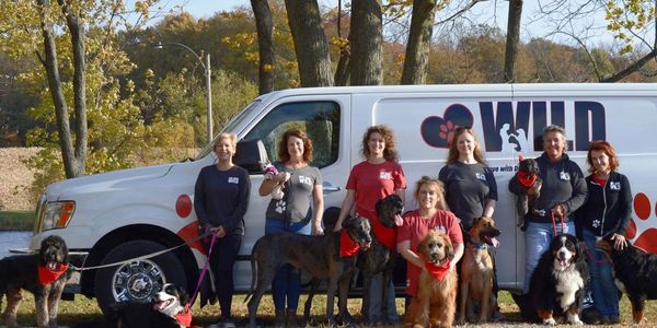 left to right, Kristi, Lee Ann, Caitlin, Maria, Jennifer, Charlene, Jill 