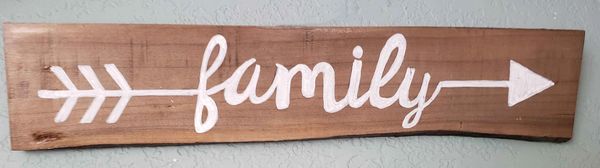 Sign  about family