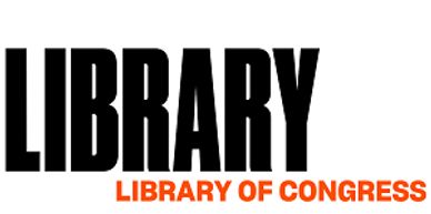Library of Congress logo with bold black and orange text.