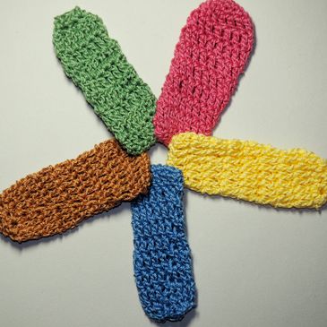 handmade, 100% cotton, machine washable