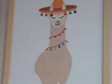 Mexican Llama Hat 