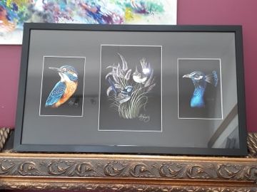 Lisa Kennedy's Bird Artworks. Mudgee Framing.