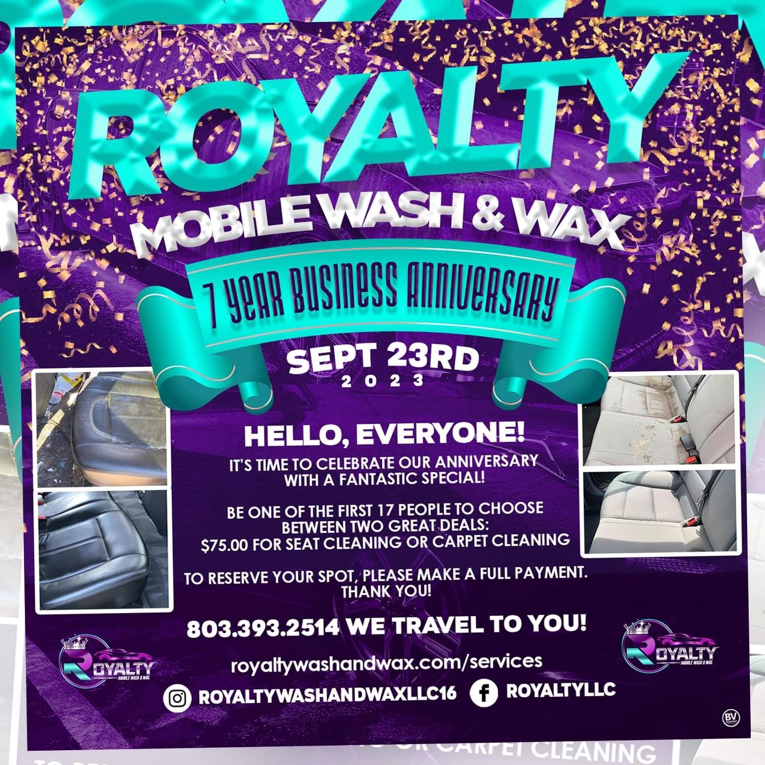 Royalty Mobile Wash & Wax