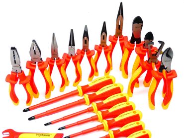 VDE-Werkzeuge für Elektriker, Isolated Tools for Electricians