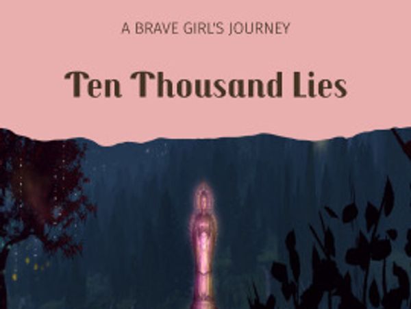 book cover for ten thousand lies.